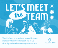 Meet Team Employee Facebook Post