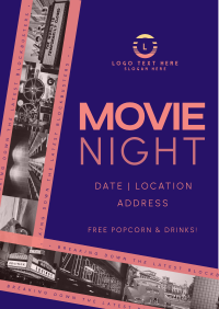 Movie Night Flyer