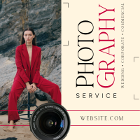 Photography Service Instagram Post