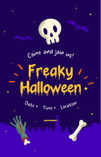 Freaky Halloween Invitation