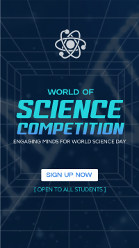  World Science Day Contest Facebook Story