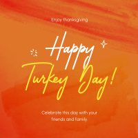 Paint Texture Thanksgiving Instagram Post Image Preview