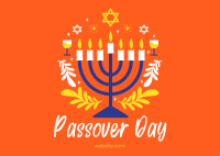 Passover Day Postcard