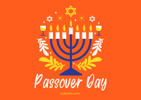 Passover Day Postcard Image Preview