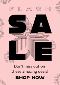 Flash Sale Now Flyer