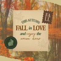 Autumn Quotes Vintage Instagram Post