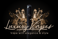 Luxury Vapes Pinterest Cover Design