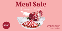 Meat Shop Twitter Post example 1