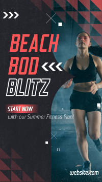 Summer Fitness Plan Instagram Reel