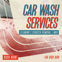 Auto Clean Car Wash Instagram Post