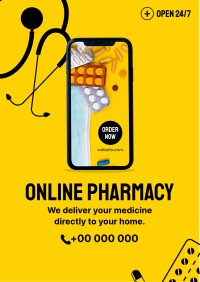 Online Medicine Flyer