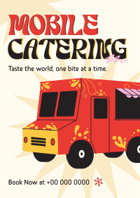 Mobile Food Truck Flyer