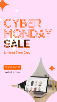 Quirky Cyber Monday Sale Instagram Story