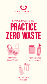 Simple Habits to Zero Waste YouTube Short