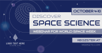 Space Week Webinar Facebook Ad