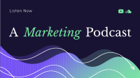 Marketing Professional Podcast Facebook Event Cover