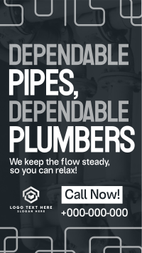 Modern Plumbing Services Instagram Reel Design