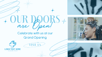Grand Opening Salon Animation