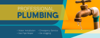 Modern Professional Plumbing Facebook Cover