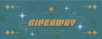 Generic Giveaway Y2k Facebook Cover Design