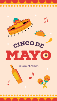 Cinco De Mayo Greeting Facebook Story