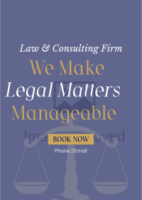 Making Legal Matters Manageable Flyer