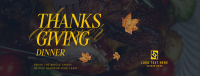 Thanksgiving Feast Facebook Cover Design