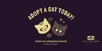 Adopt A Cat Today Twitter Post