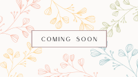 Floral Stationery YouTube Banner