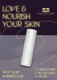 Skincare Product Beauty Poster