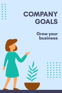 Startup Company Goals Pinterest Pin