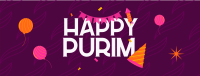 Purim Jewish Festival Facebook Cover