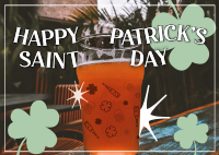 Happy Saint Patrick's Day Postcard