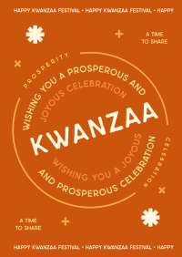 Kwanzaa Festival Poster