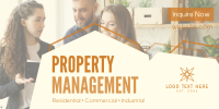 Expert in Property Management Twitter Post