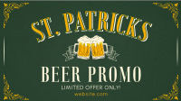 Paddy's Day Beer Promo Facebook Event Cover