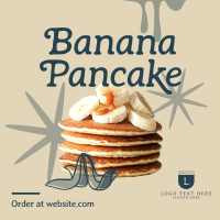 Order Banana Pancake Instagram Post