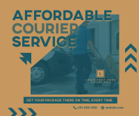 Affordable Delivery Service Facebook Post