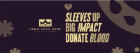 Droplet Blood Donation Facebook Cover