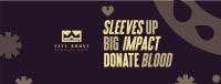 Droplet Blood Donation Facebook Cover Image Preview