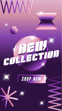 Digital Gradient New Collection Instagram Reel Image Preview