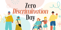 Zero Discrimination Twitter Post