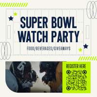Super Bowl Sport Instagram Post Design