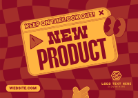 New Product Teaser Postcard