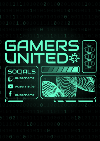 Gamers United Flyer