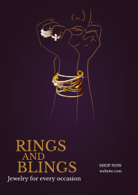 Rings and Bling Flyer