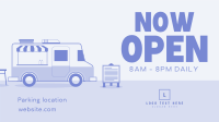 Food Truck Opening Facebook Event Cover