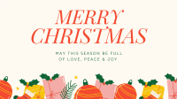 Merry Christmas Facebook Event Cover