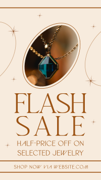 Jewelry Flash Sale TikTok Video