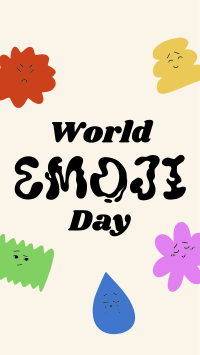 Emoji Day Blobs Instagram Story